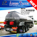 3 axles 28 tons Liquid asphalt tank semi trailer with heat preservation system for sale